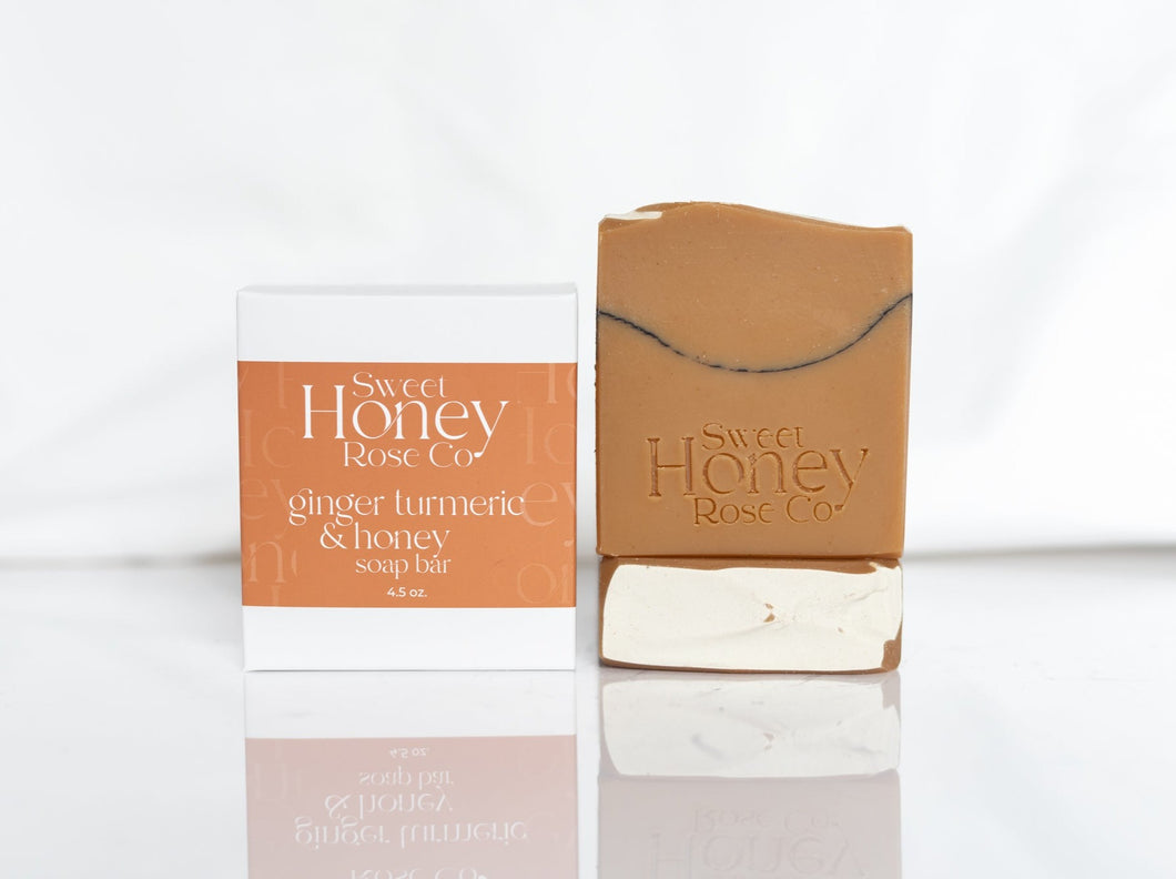 ginger turmeric & honey body soap