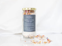 Load image into Gallery viewer, honey rose bath salts