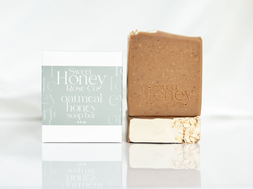 oatmeal honey body soap